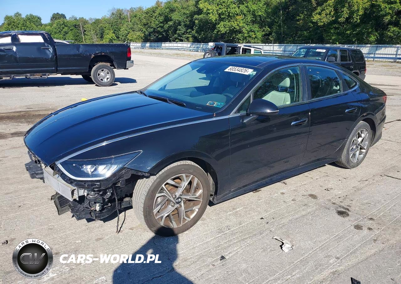 2020 Hyundai Sonata Sel VIN:5NPEF4JA3LH002982 - 1
