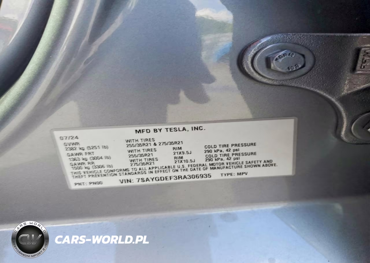 2024 Tesla Model Y VIN:7SAYGDEF3RA306935 - 13