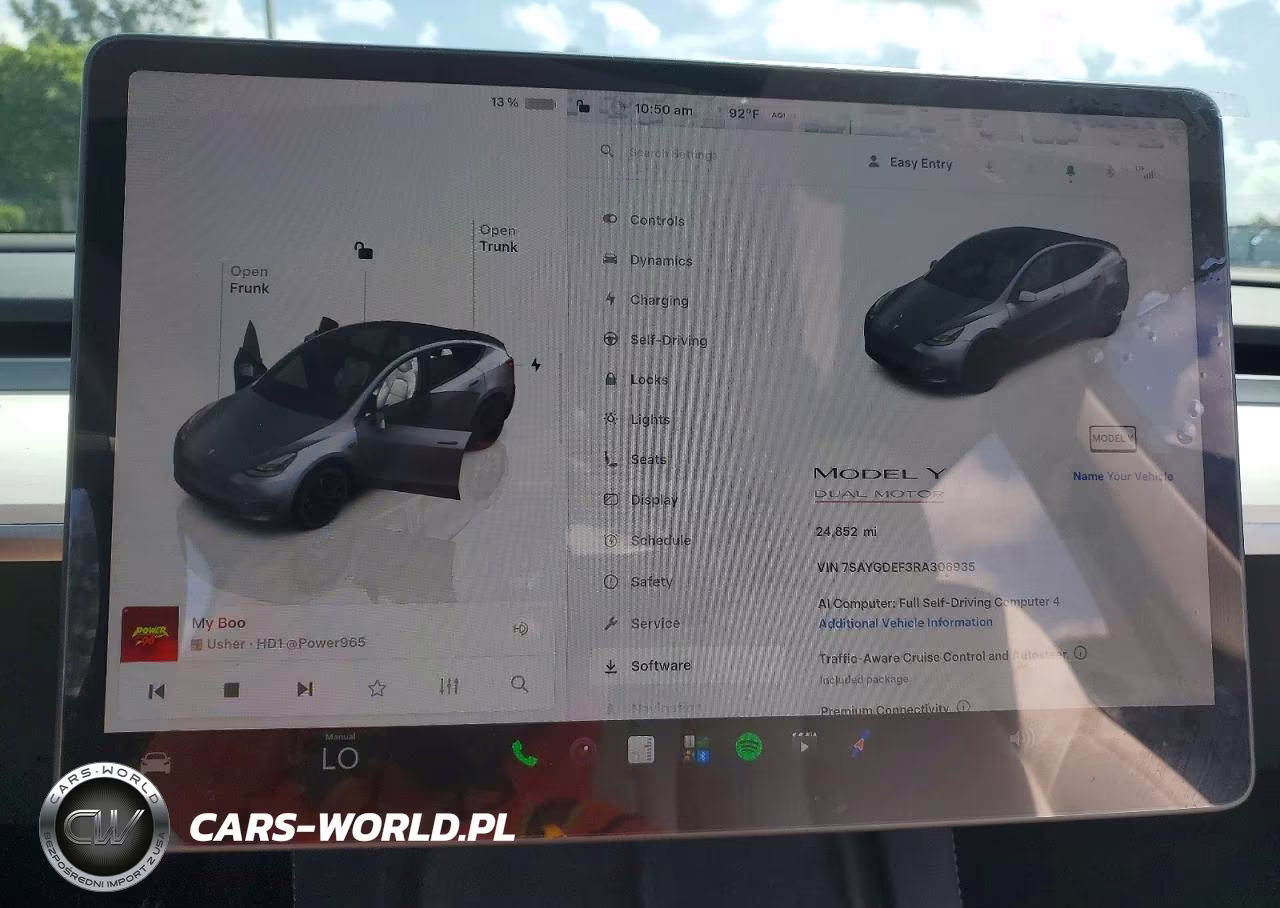 2024 Tesla Model Y VIN:7SAYGDEF3RA306935 - 9