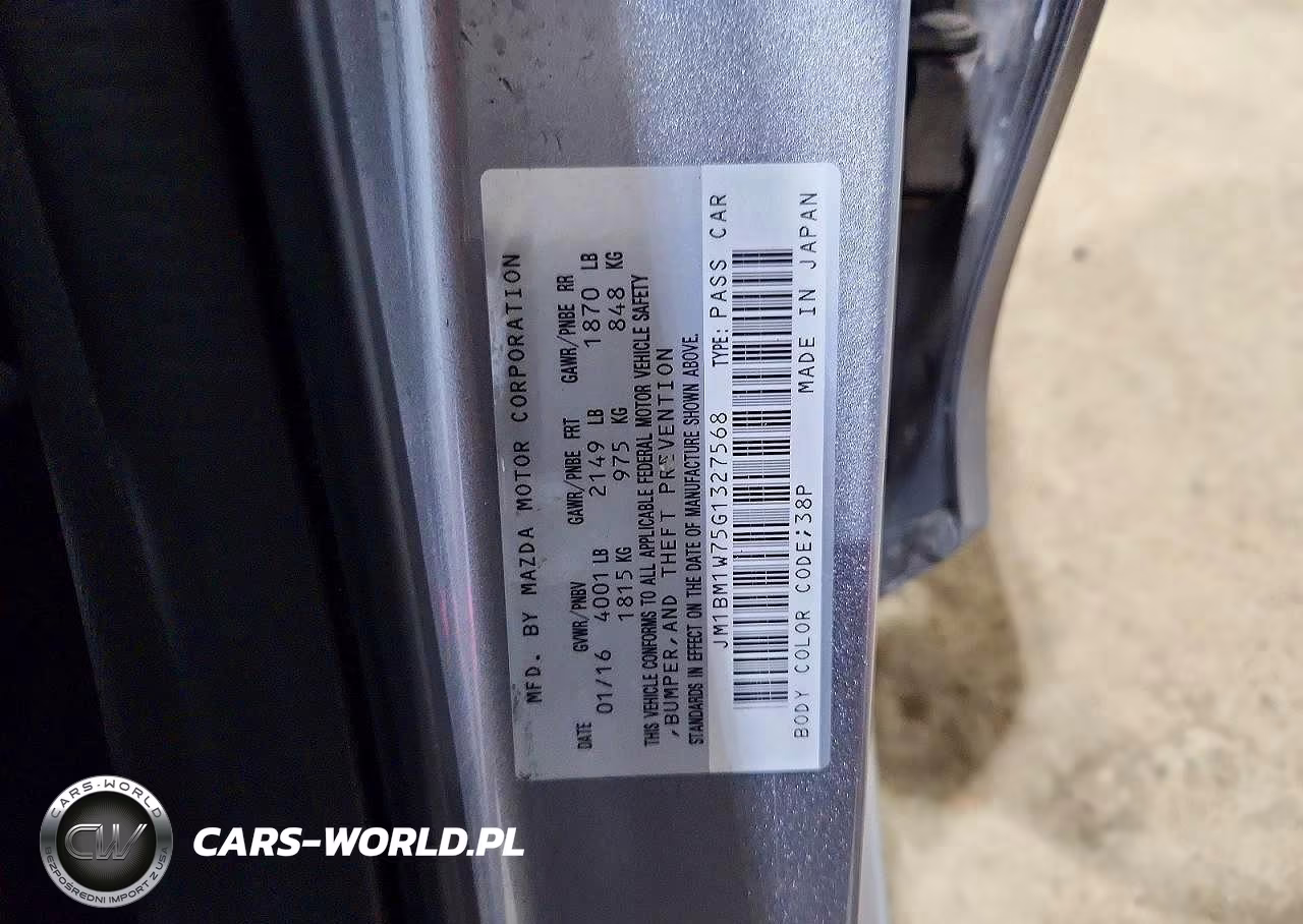 2016 Mazda 3 Touring VIN:JM1BM1W75G1327568 - 12