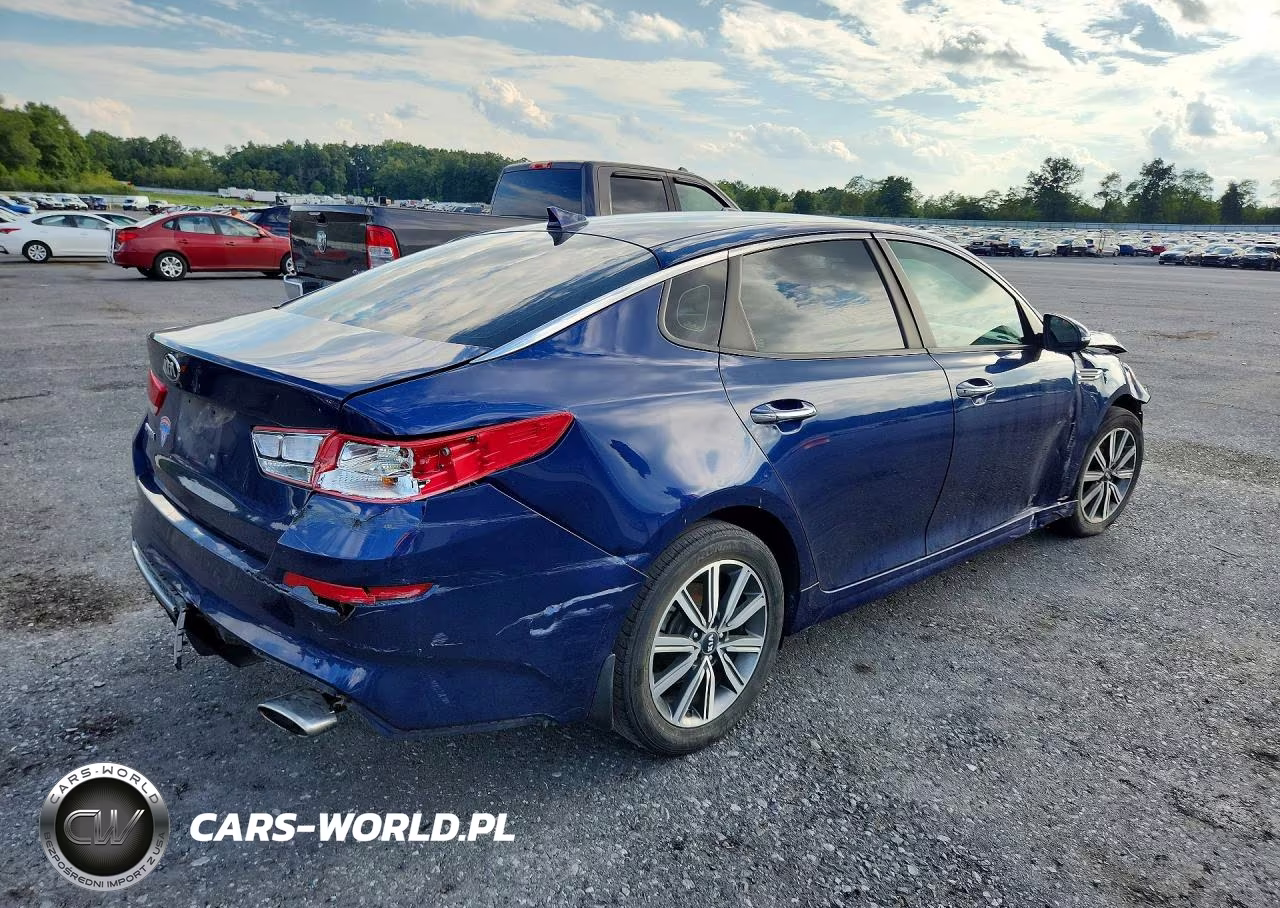 2019 Kia Optima Lx VIN:5XXGT4L34KG360697 - 3