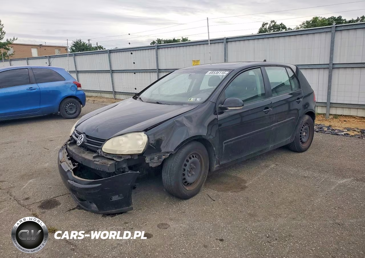 2008 Volkswagen Rabbit VIN:WVWDB71K98W280823 - 1