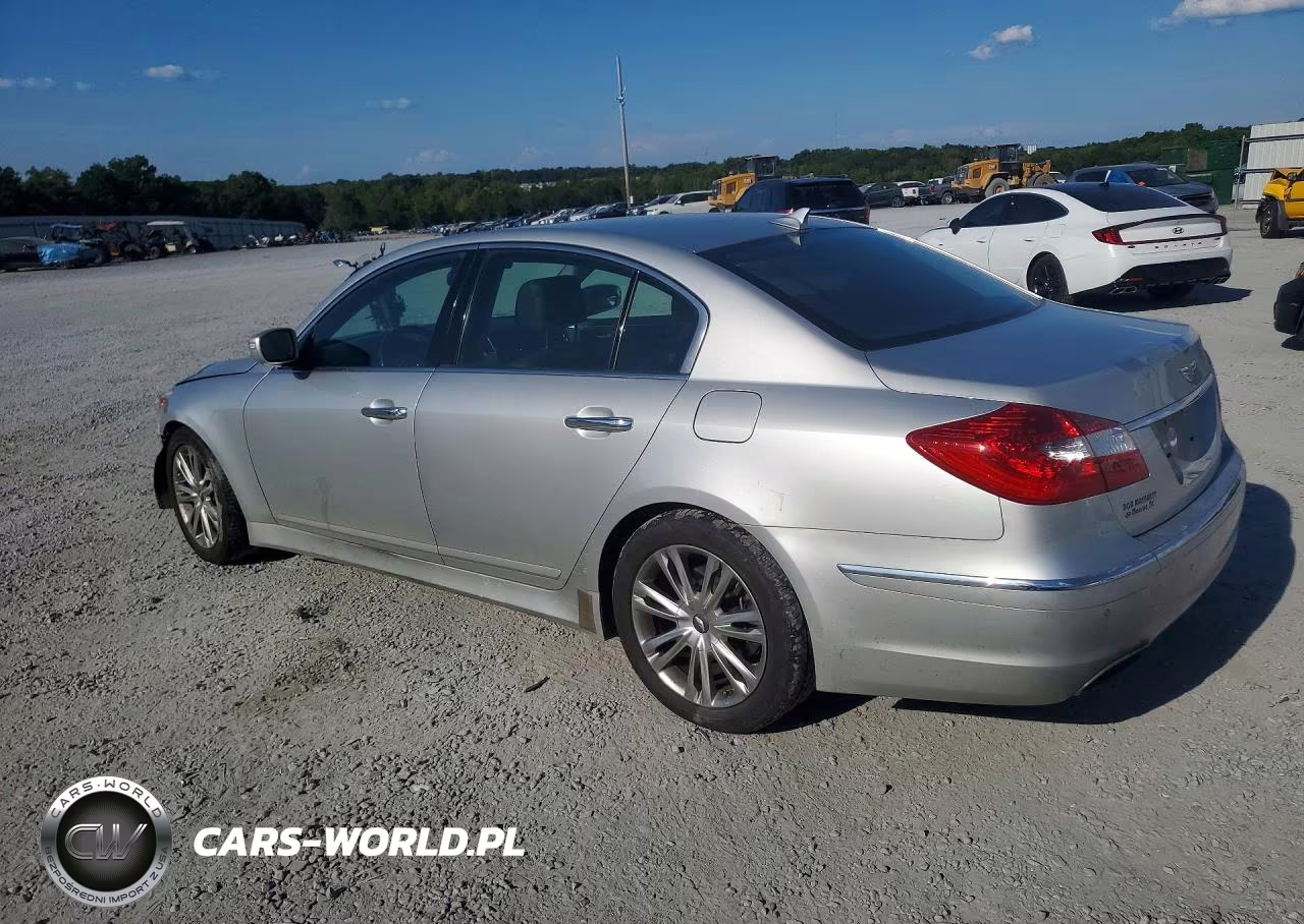 2012 Hyundai Genesis 3.8L VIN:KMHGC4DD7CU204717 - 2