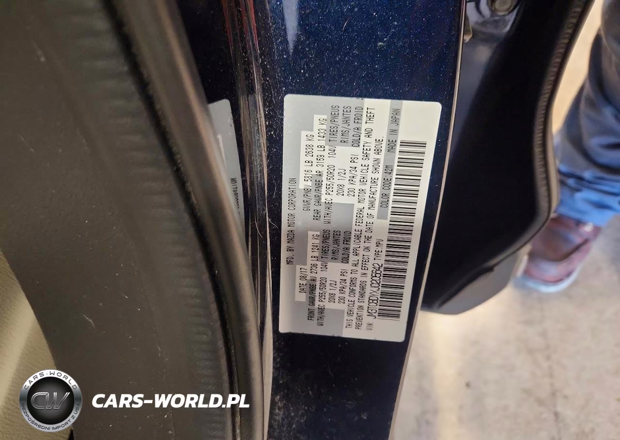 2018 Mazda Cx-9 Grand Touring VIN:JM3TCBDYXJ0205642 - 13