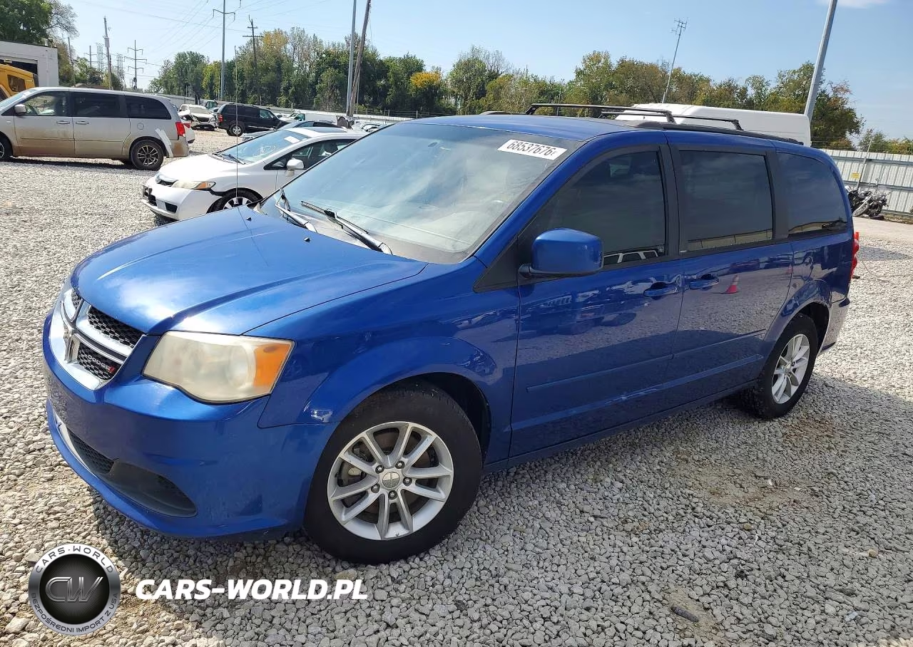 2013 Dodge Grand Caravan Sxt VIN:2C4RDGCG1DR746272 - 1