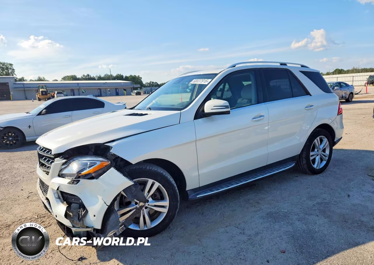 2013 Mercedes-Benz Ml 350 4Matic VIN:4JGDA5HBXDA104069 - 1