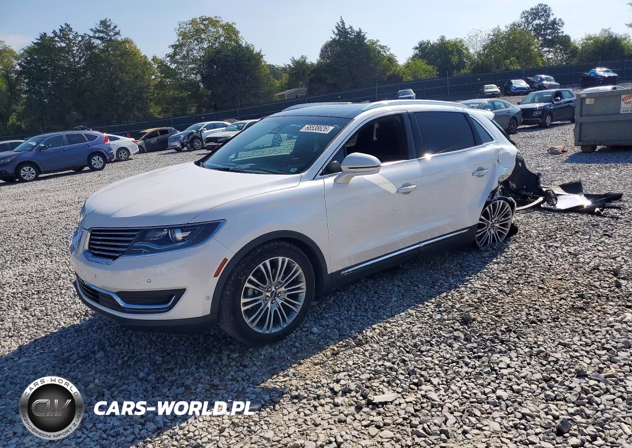2017 Lincoln Mkx Reserve VIN:2LMPJ6LRXHBL38539 - 1