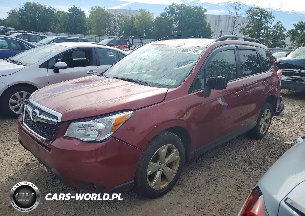 2015 Subaru Forester 2.5I VIN:JF2SJABC8FH580273 - 1