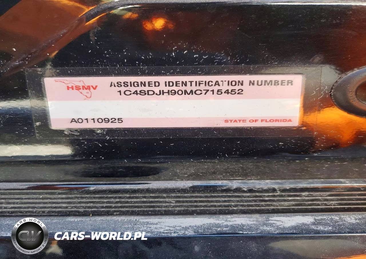 2021 Dodge Durango Srt Hellcat VIN:1C4SDJH90MC715452 - 13