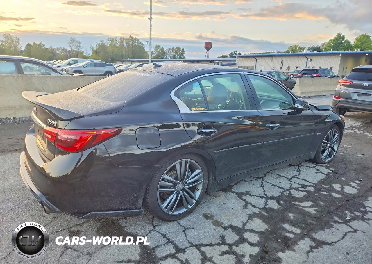 2019 Infiniti Q50 3.0T Sport VIN:JN1EV7AR6KM593083 - 3