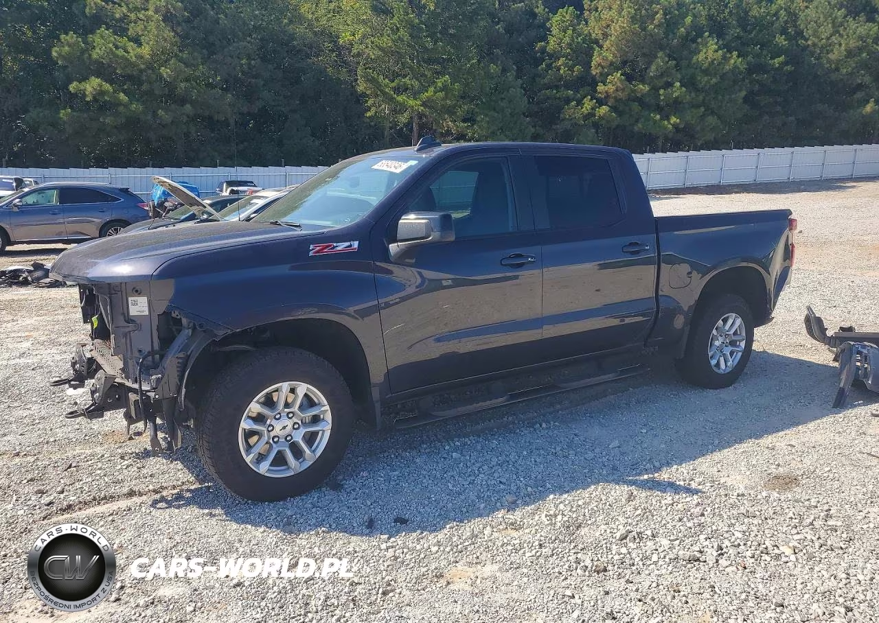 2024 Chevrolet Silverado K1500 Rst VIN:2GCUDEED5R1245831 - 1