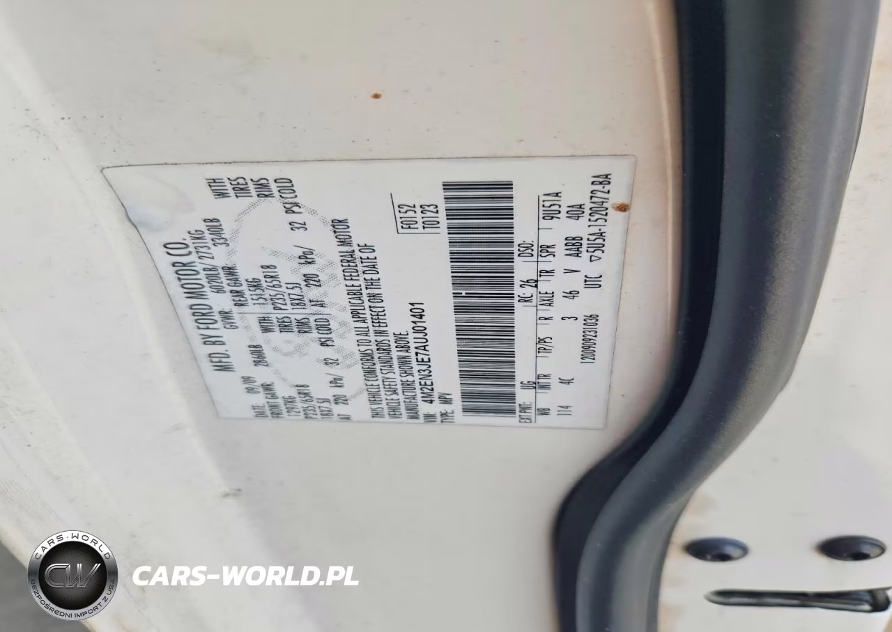 2010 Mercury Mountaineer Premier VIN:4M2EN3JE7AUJ01401 - 12