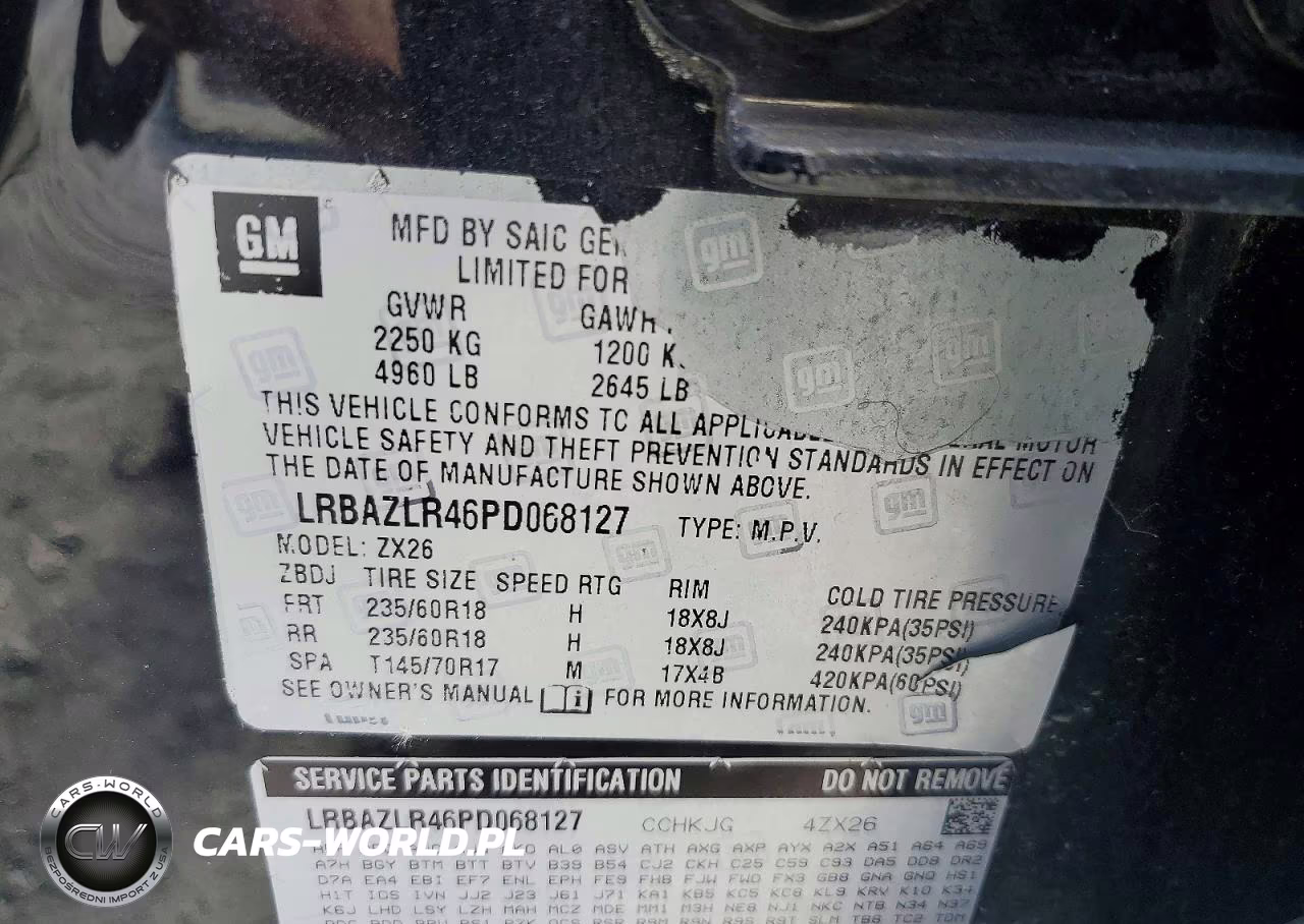 2023 Buick Envision Preferred VIN:LRBAZLR46PD068127 - 13