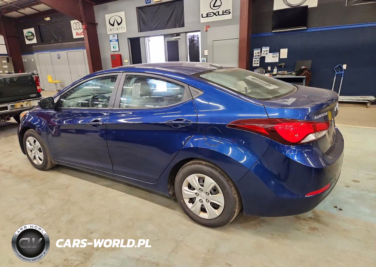 2016 Hyundai Elantra Se VIN:5NPDH4AE9GH796661 - 2