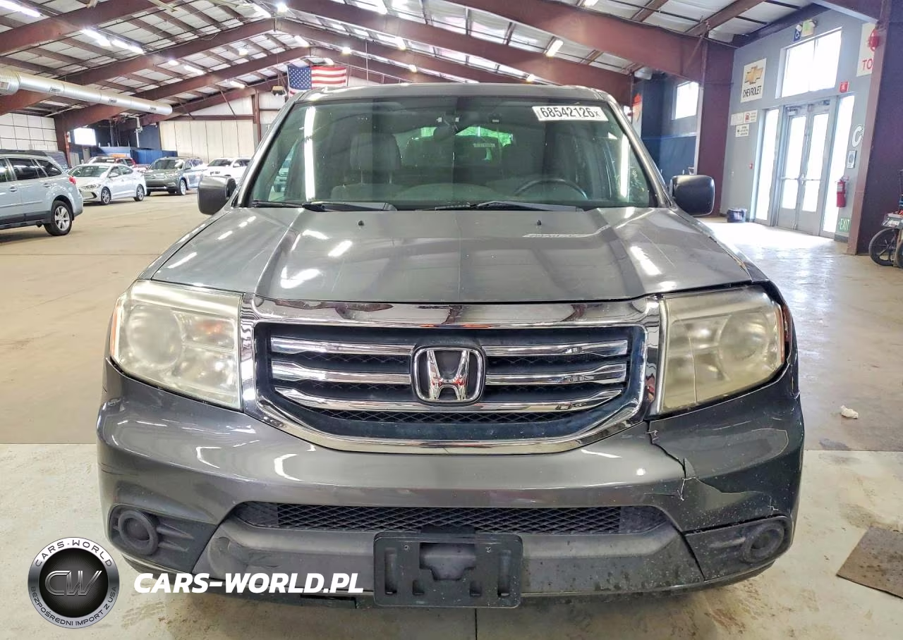 2013 Honda Pilot Lx VIN:5FNYF4H25DB073872 - 5
