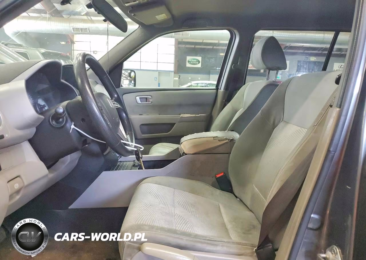 2013 Honda Pilot Lx VIN:5FNYF4H25DB073872 - 7