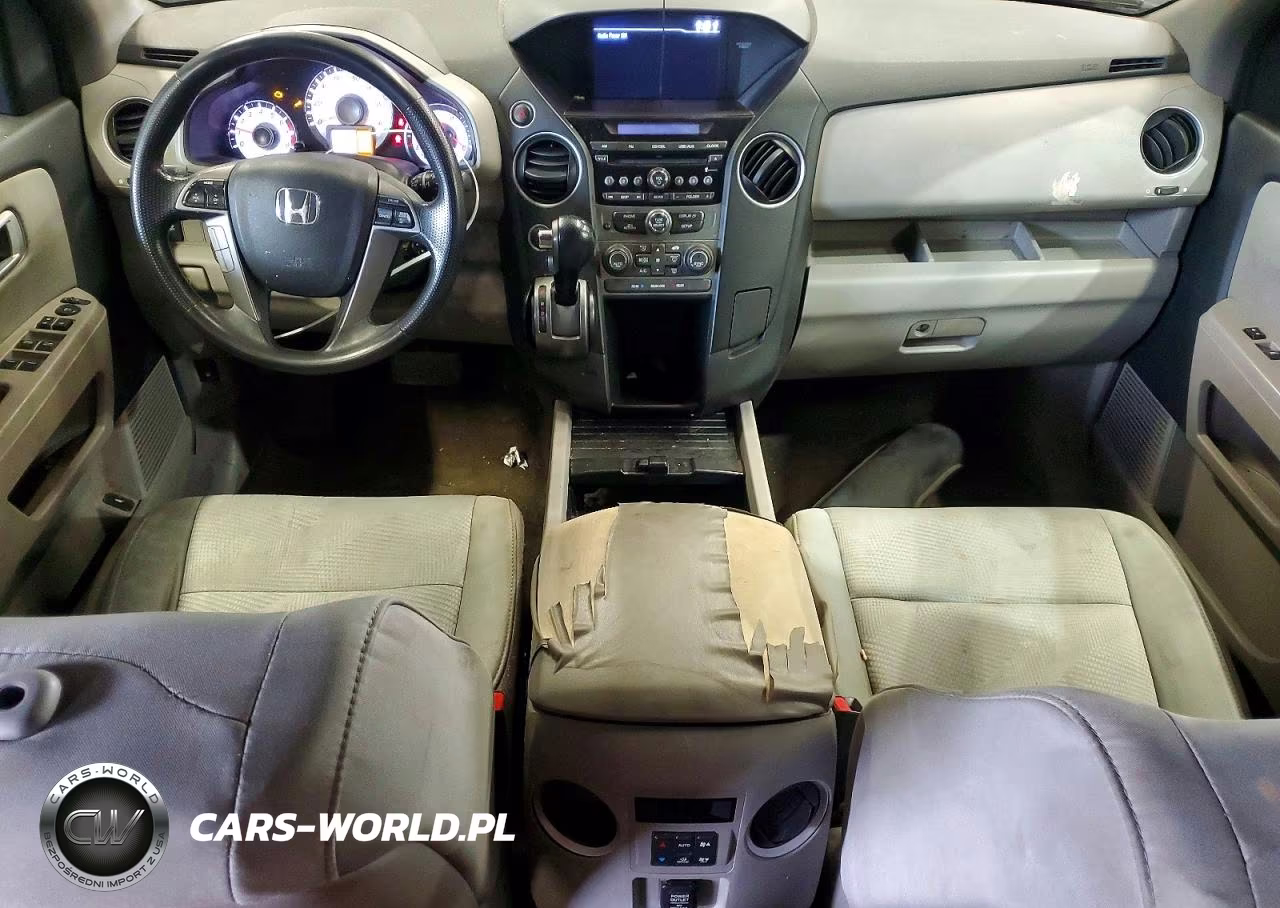 2013 Honda Pilot Lx VIN:5FNYF4H25DB073872 - 8