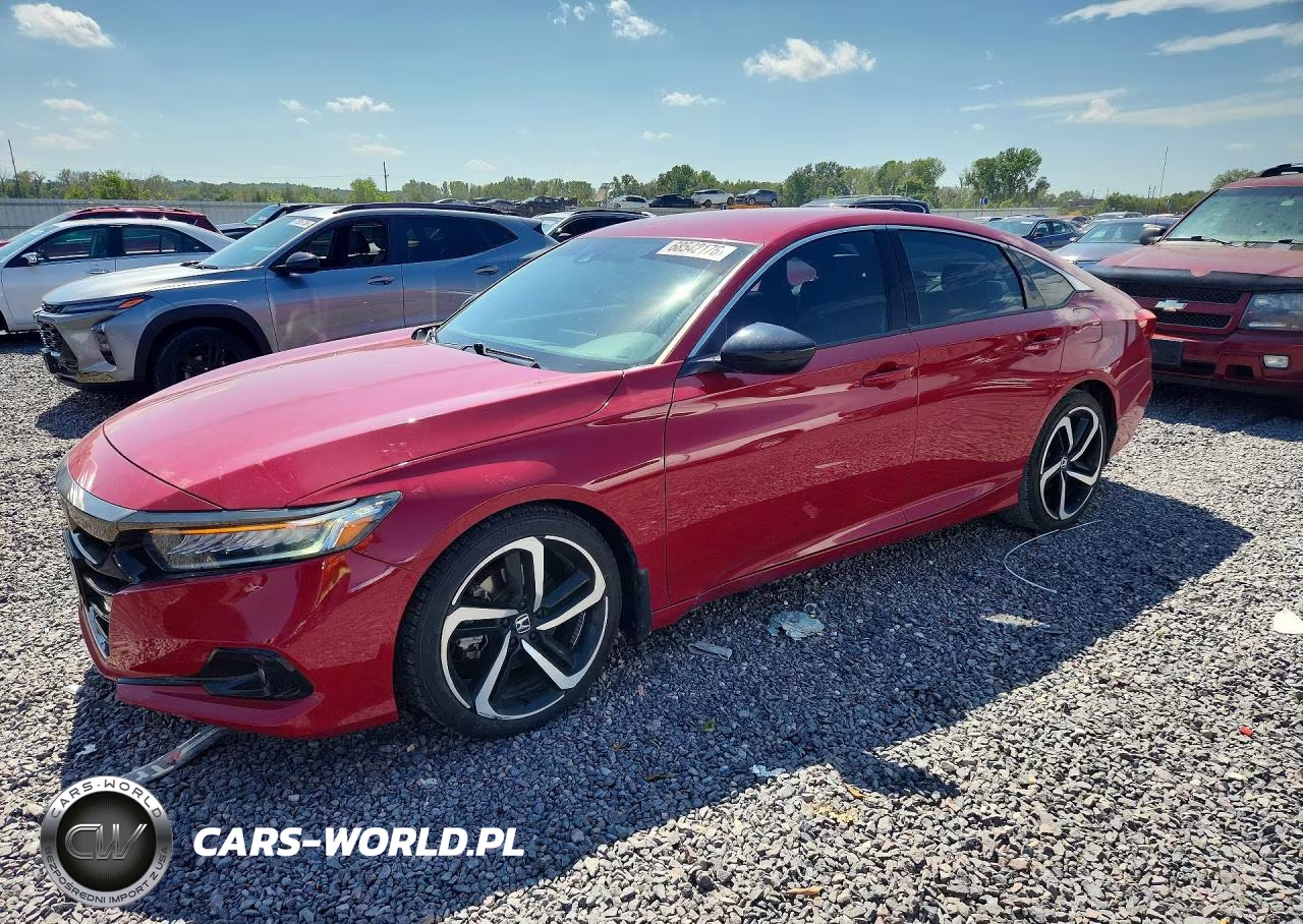 2021 Honda Accord Sport VIN:1HGCV1F35MA074960 - 1
