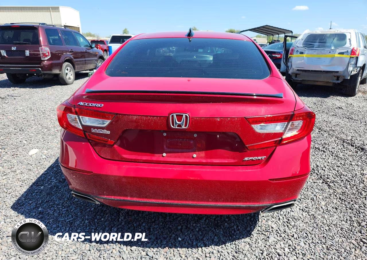 2021 Honda Accord Sport VIN:1HGCV1F35MA074960 - 6
