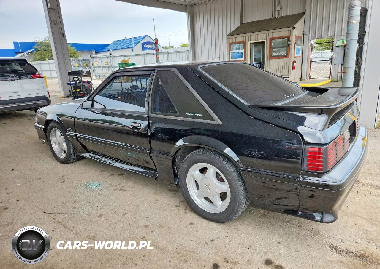 1989 Ford Mustang Gt VIN:1FABP42E1KF307221 - 2