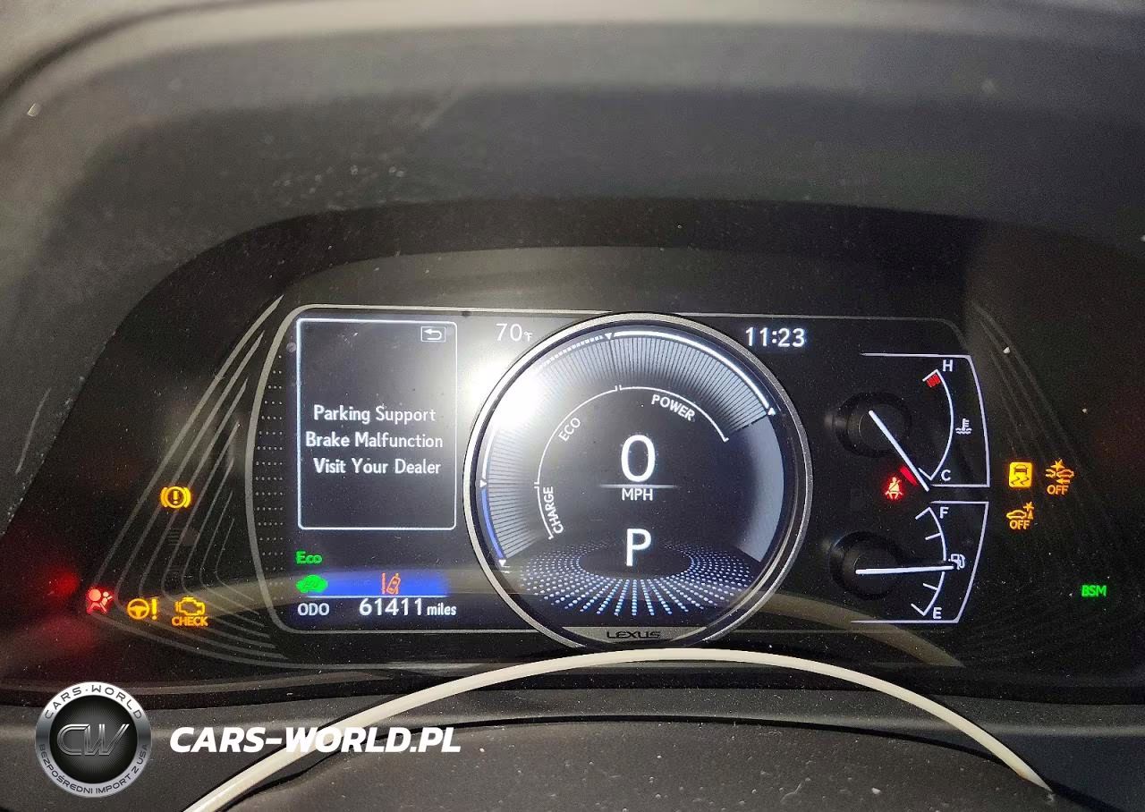 2019 Lexus Ux 250H VIN:JTHU9JBH3K2014934 - 9