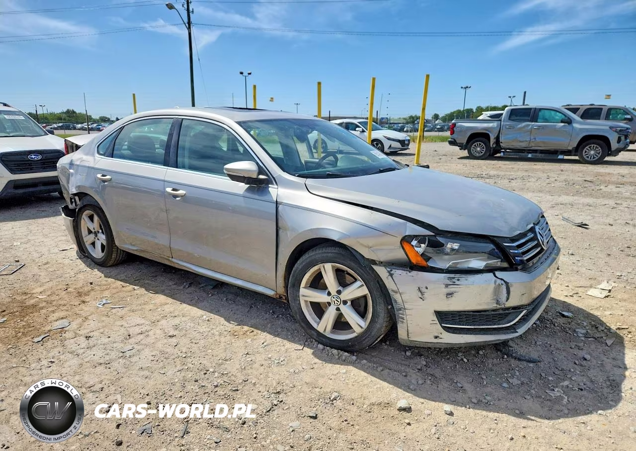 2012 Volkswagen Passat 2.5L Se VIN:1VWBH7A36CC101949 - 4