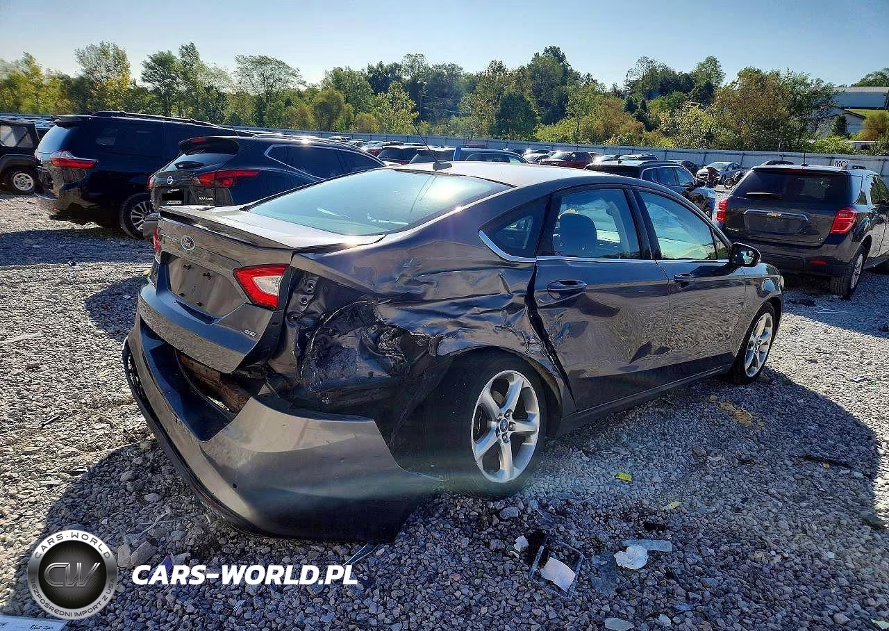 2013 Ford Fusion Se VIN:3FA6P0H78DR253165 - 3