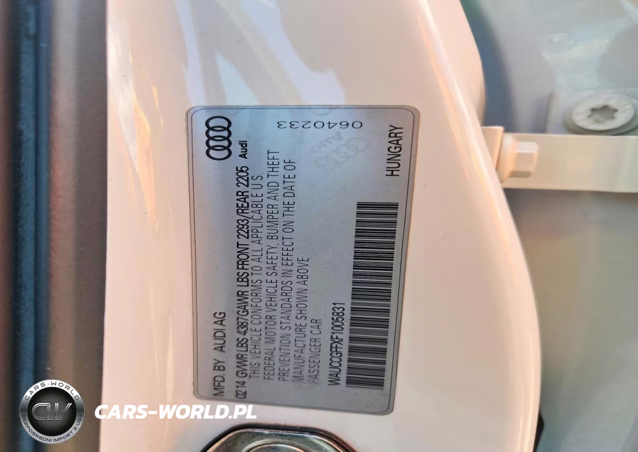 2015 Audi A3 Premium Plus VIN:WAUCCGFFXF1005831 - 12