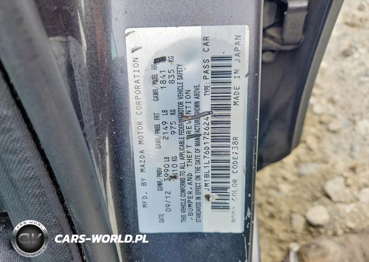 2013 Mazda 3 I VIN:JM1BL1L76D1726248 - 12