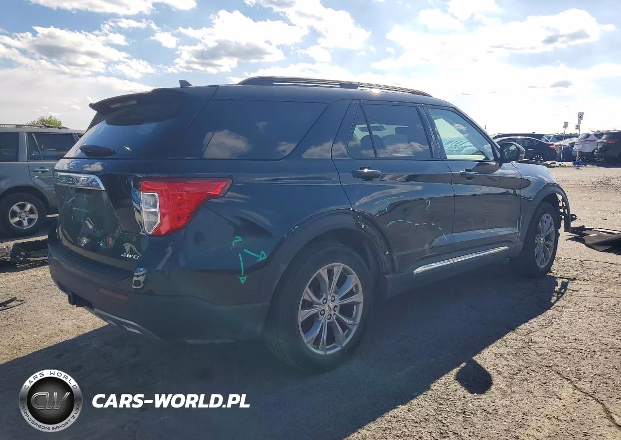 2023 Ford Explorer Xlt VIN:1FMSK8DH9PGB40210 - 3
