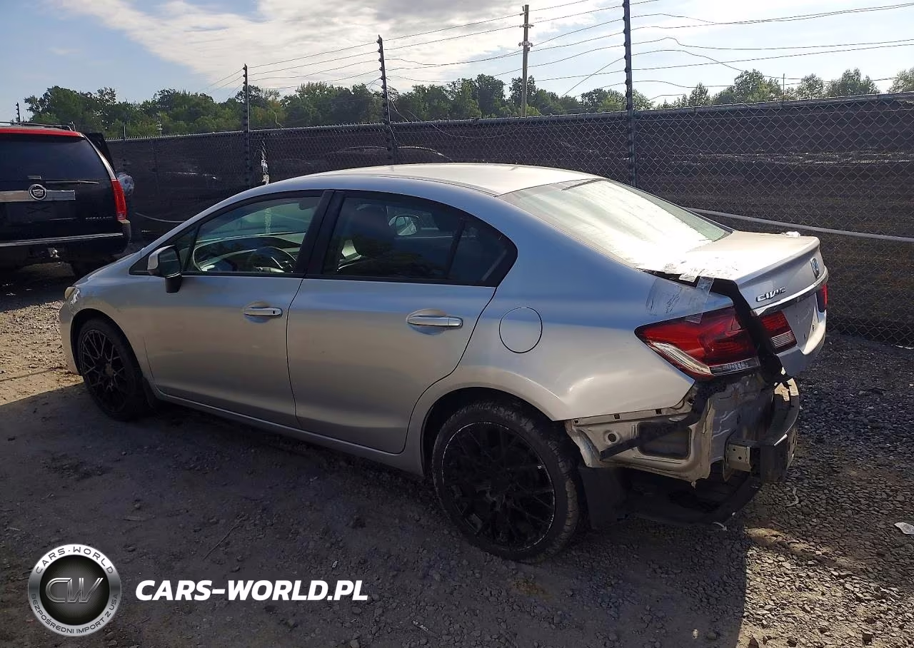 2013 Honda Civic Lx VIN:19XFB2F52DE200412 - 2