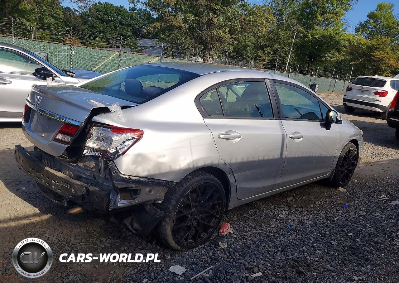 2013 Honda Civic Lx VIN:19XFB2F52DE200412 - 3