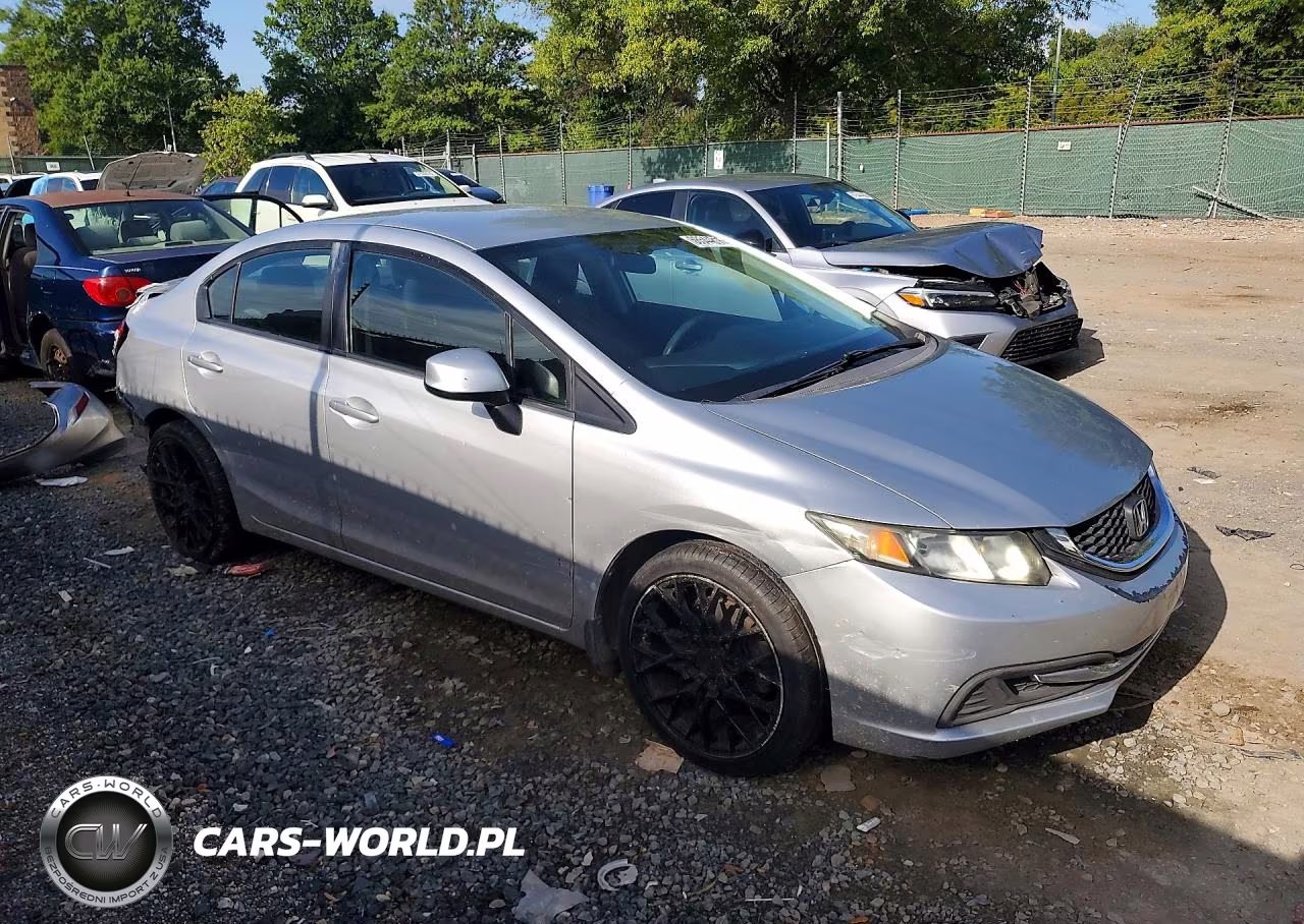 2013 Honda Civic Lx VIN:19XFB2F52DE200412 - 4