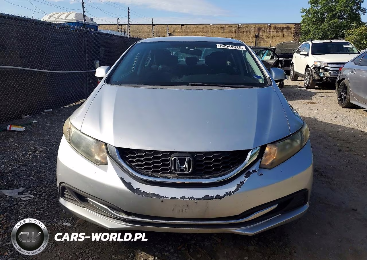 2013 Honda Civic Lx VIN:19XFB2F52DE200412 - 5
