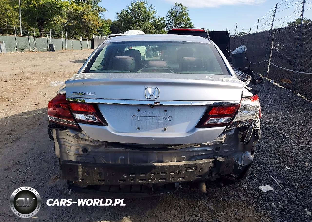 2013 Honda Civic Lx VIN:19XFB2F52DE200412 - 6