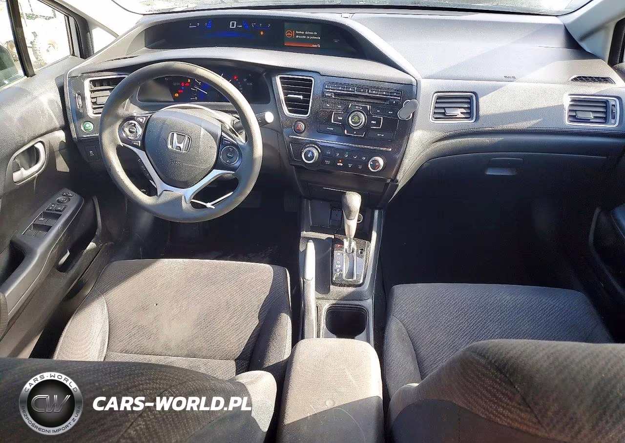 2013 Honda Civic Lx VIN:19XFB2F52DE200412 - 8
