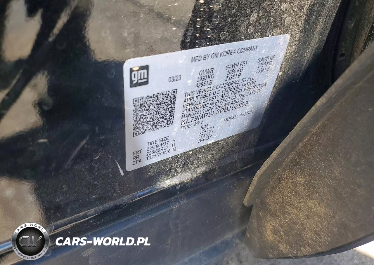 2023 Chevrolet Trailblazer Lt VIN:KL79MPSL3PB152958 - 12