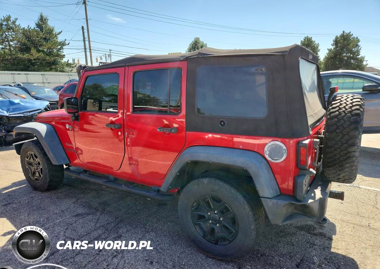 2014 Jeep Wrangler Unlimited Sport VIN:1C4BJWDG8EL272317 - 2