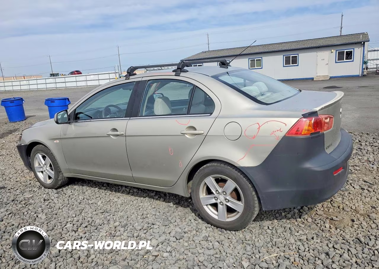 2008 Mitsubishi Lancer Es VIN:JA3AU26U68U032033 - 2