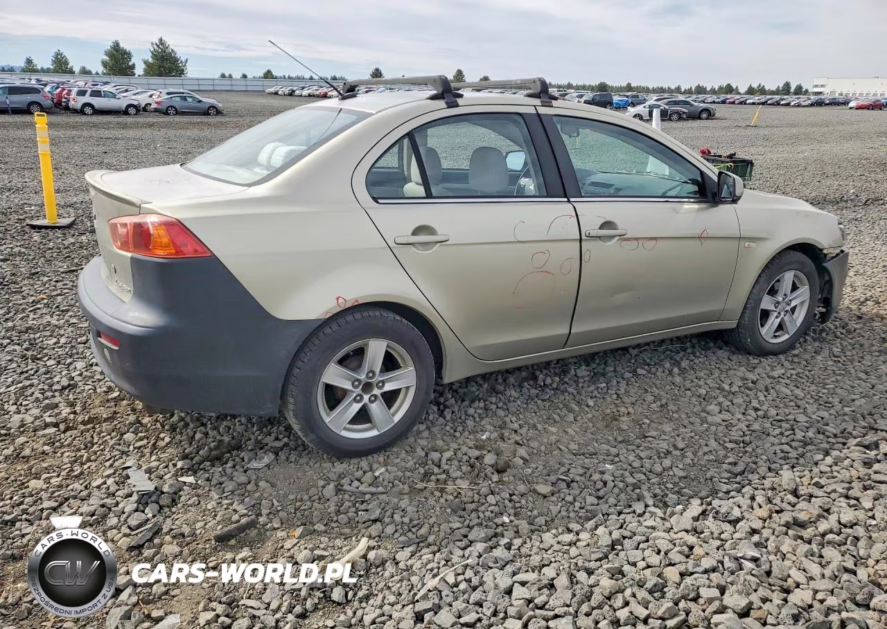 2008 Mitsubishi Lancer Es VIN:JA3AU26U68U032033 - 3