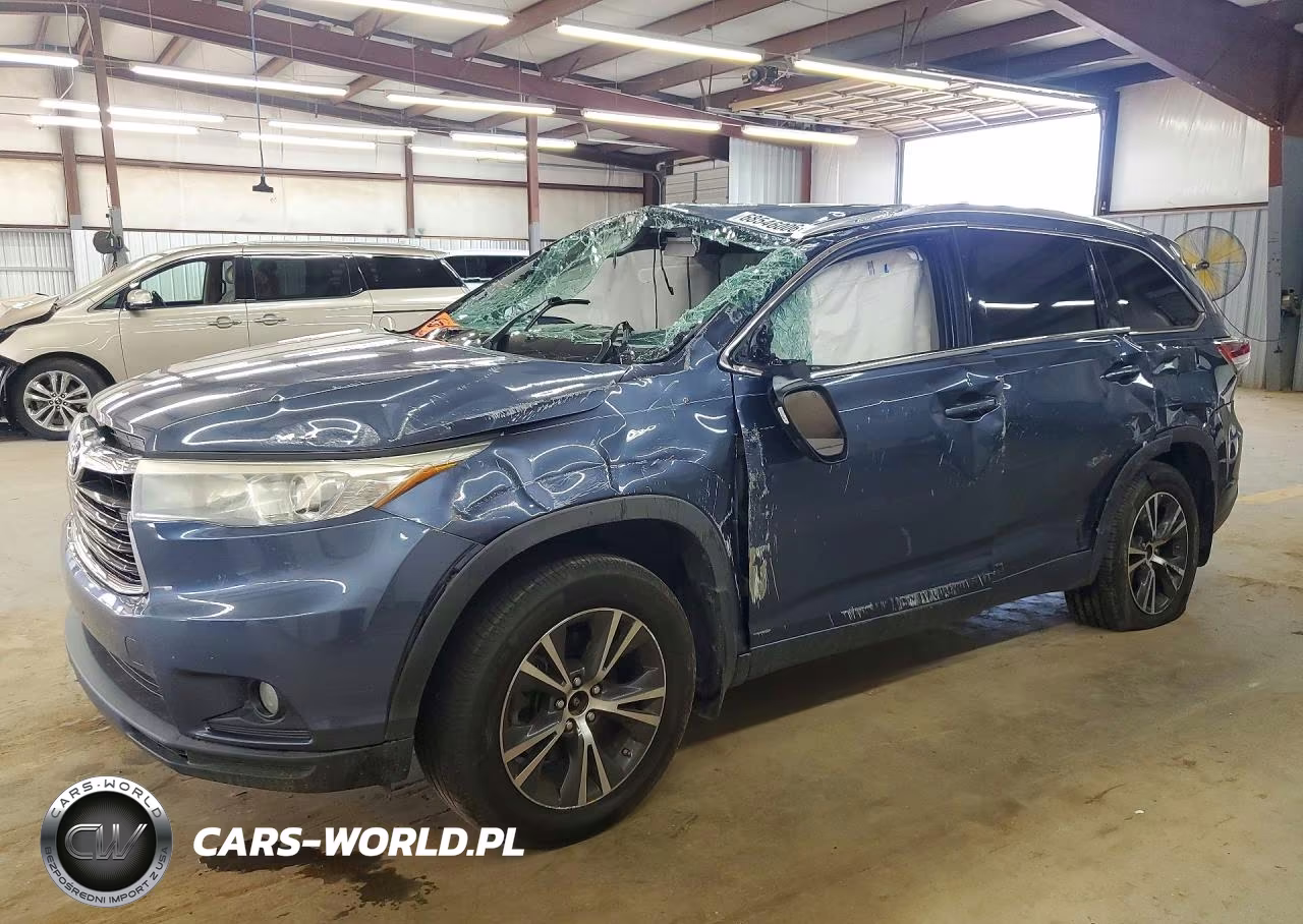 2016 Toyota Highlander Xle VIN:5TDKKRFH2GS157749 - 1