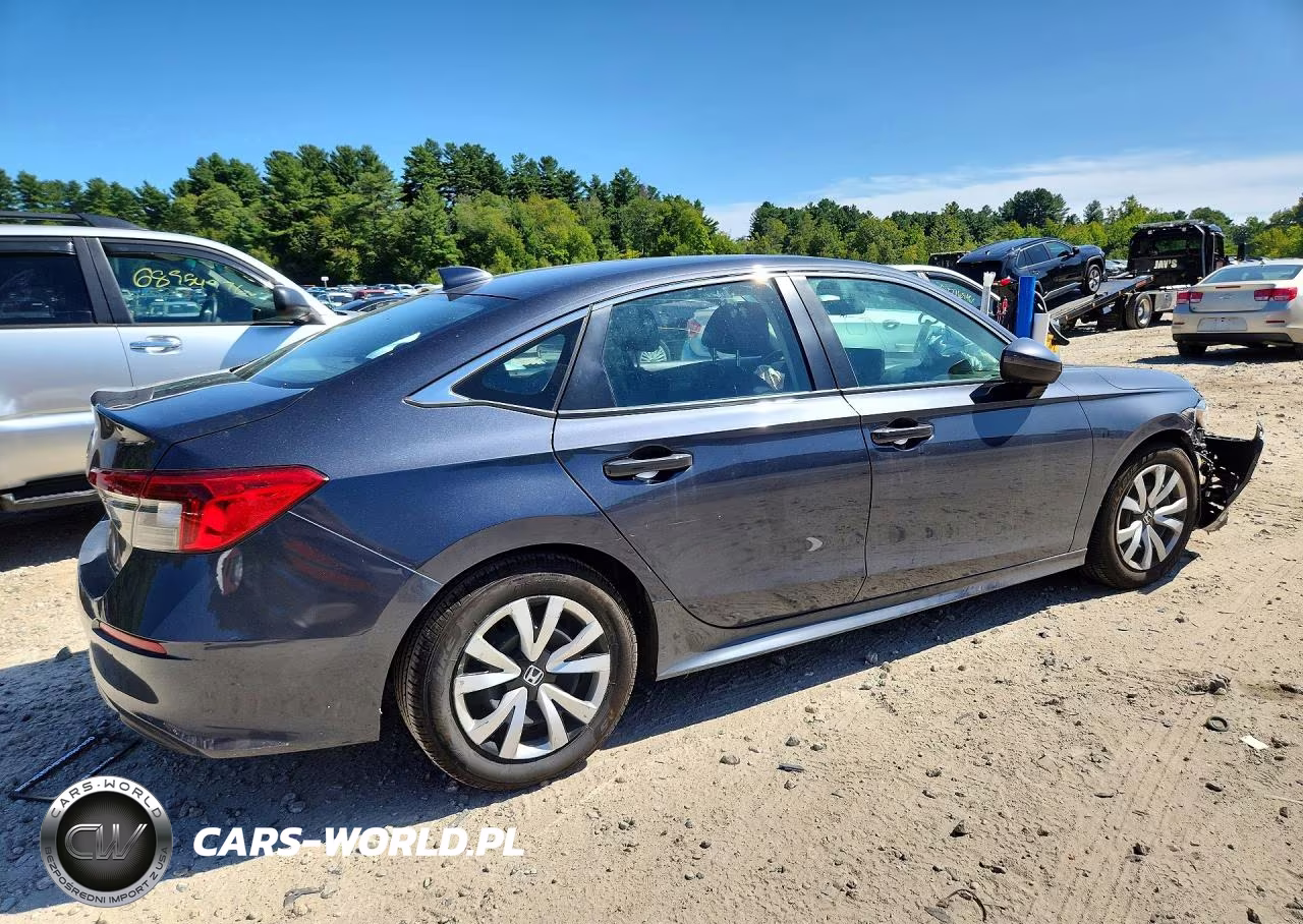 2024 Honda Civic Lx VIN:2HGFE2F24RH537089 - 3