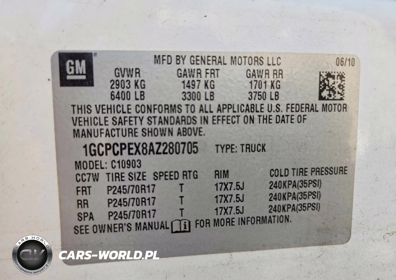 2010 Chevrolet Silverado 1500 VIN:1GCPCPEX8AZ280705 - 13