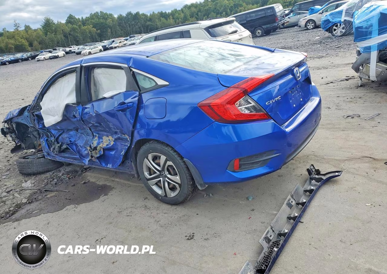 2018 Honda Civic Lx VIN:2HGFC2F50JH610317 - 2
