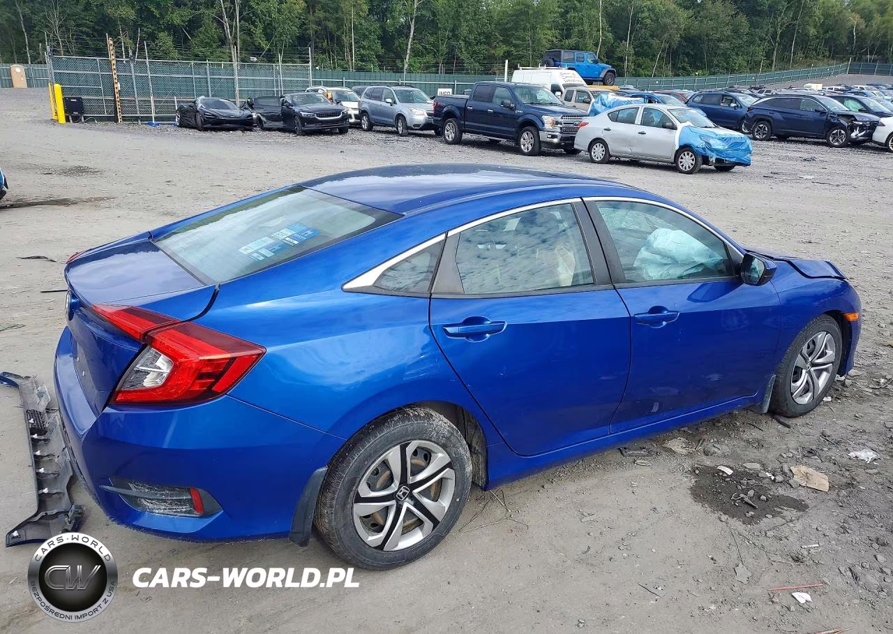 2018 Honda Civic Lx VIN:2HGFC2F50JH610317 - 3