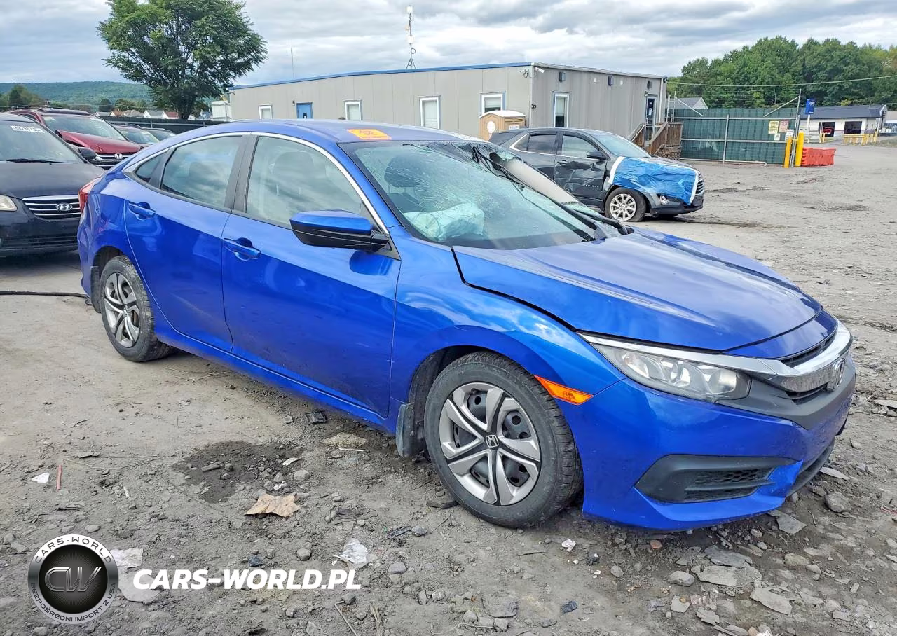 2018 Honda Civic Lx VIN:2HGFC2F50JH610317 - 4