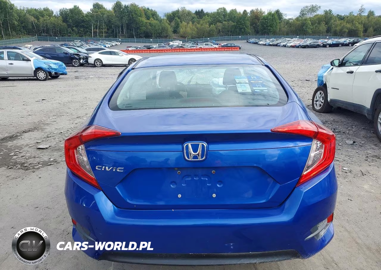 2018 Honda Civic Lx VIN:2HGFC2F50JH610317 - 6