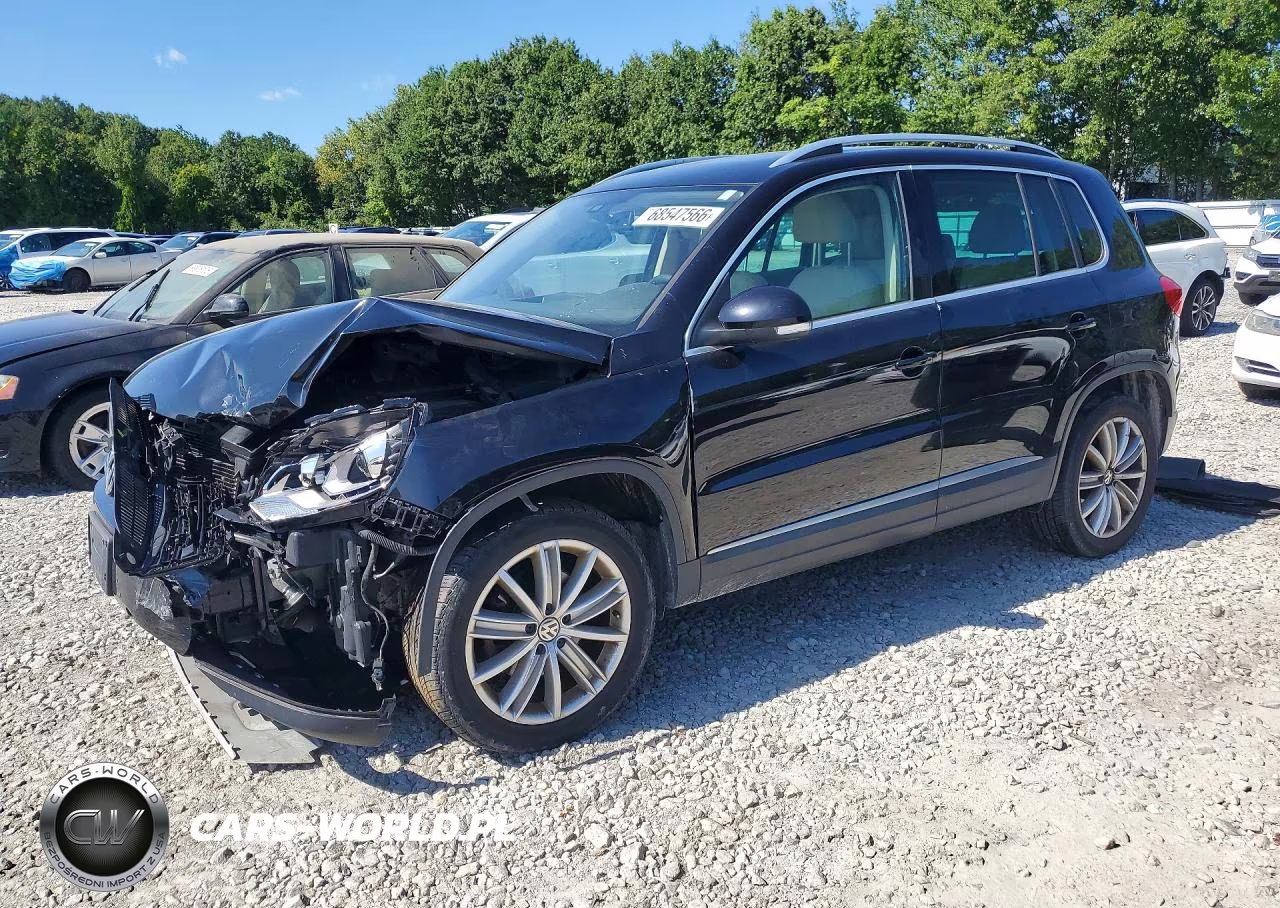 2016 Volkswagen Tiguan S VIN:WVGBV7AX1GW519477 - 1