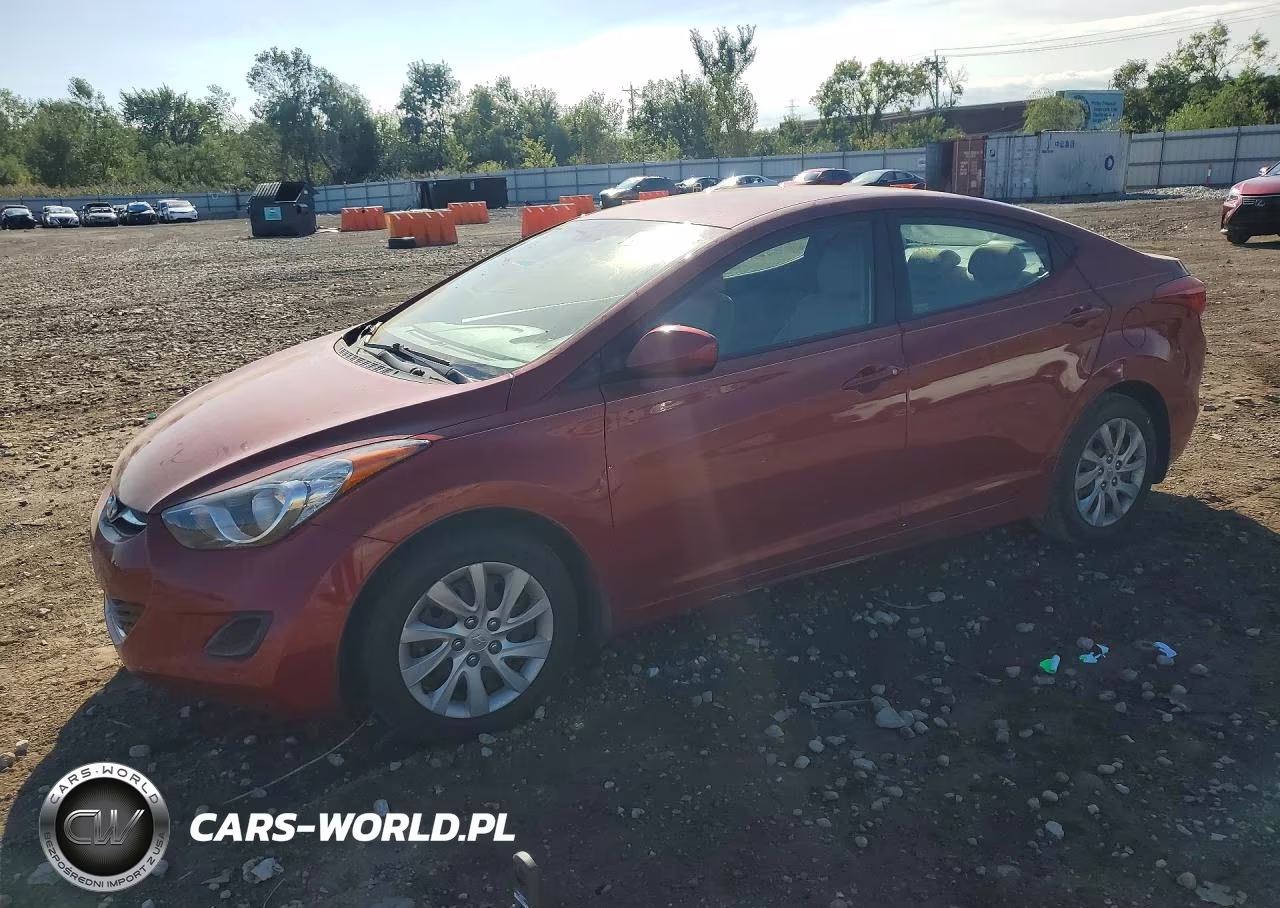 2013 Hyundai Elantra Gls VIN:KMHDH4AE5DU519437 - 1