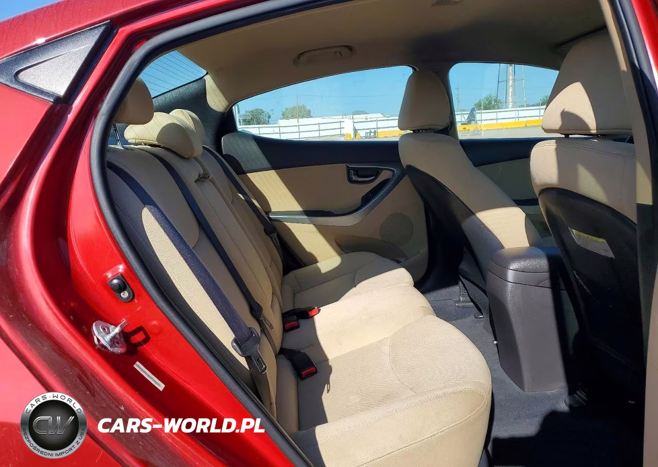2013 Hyundai Elantra Gls VIN:KMHDH4AE5DU519437 - 10